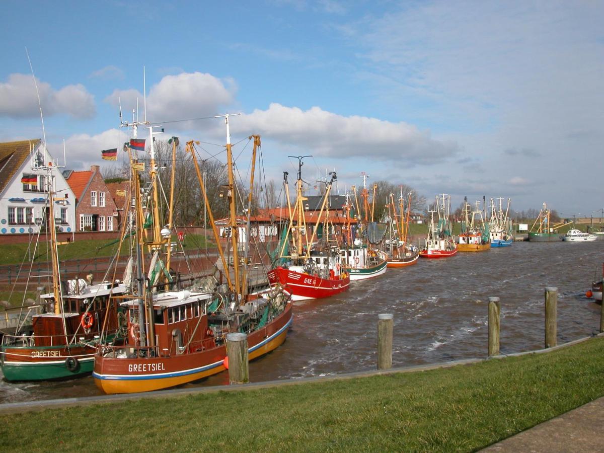 Bummert Am Hafen 3 Greetsiel Krummhörn Kültér fotó