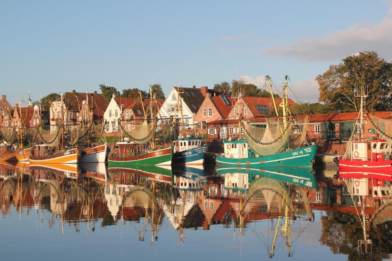Bummert Am Hafen 3 Greetsiel Krummhörn Kültér fotó